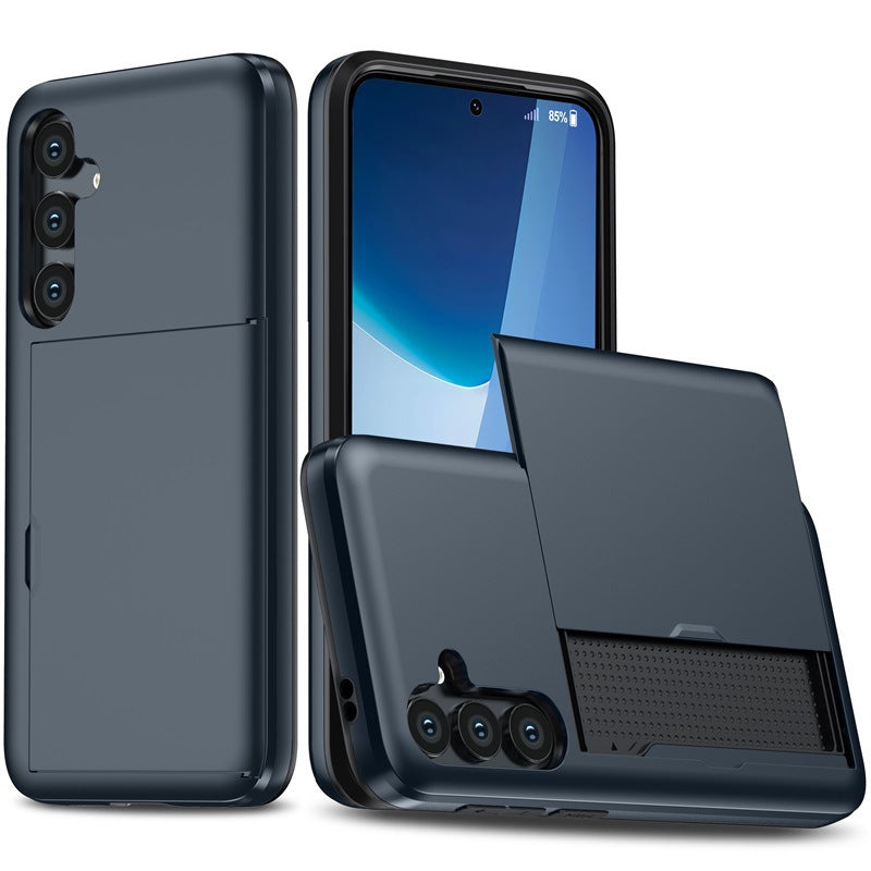 New Card Holder Anti-Drop Phone Case for Samsung Galaxy A16