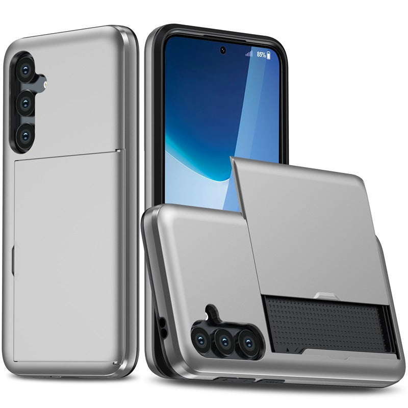 New Card Holder Anti-Drop Phone Case for Samsung Galaxy A16