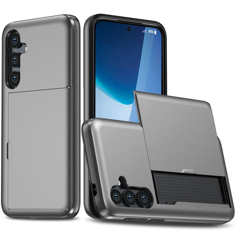 New Card Holder Anti-Drop Phone Case for Samsung Galaxy A16