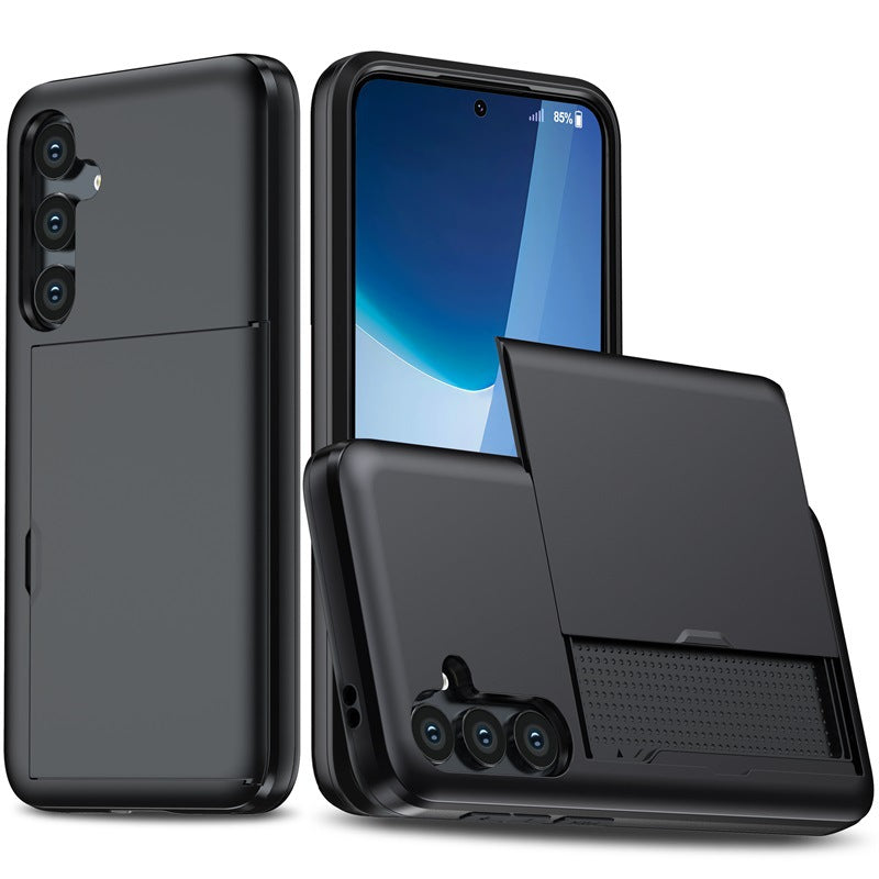 New Card Holder Anti-Drop Phone Case for Samsung Galaxy A16