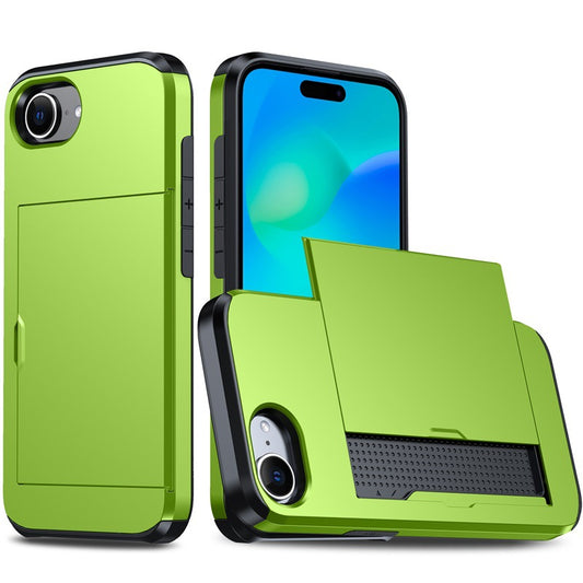 New Card Holder Anti-Drop Phone Case for iPhone 16e