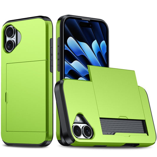 New Card Holder Anti-Drop Phone Case for iPhone 16