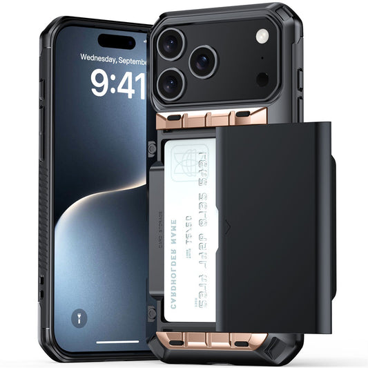New Card Holder Anti-Drop Phone Case for iPhone 17 Pro Max
