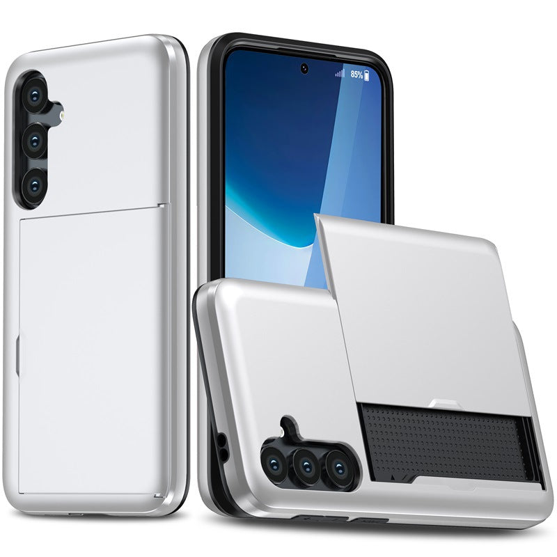 New Card Holder Anti-Drop Phone Case for Samsung Galaxy A16